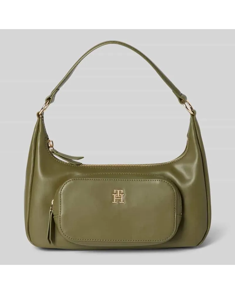 Tommy Hilfiger Handtasche mit Label-Details Modell 'SOFT Oliv