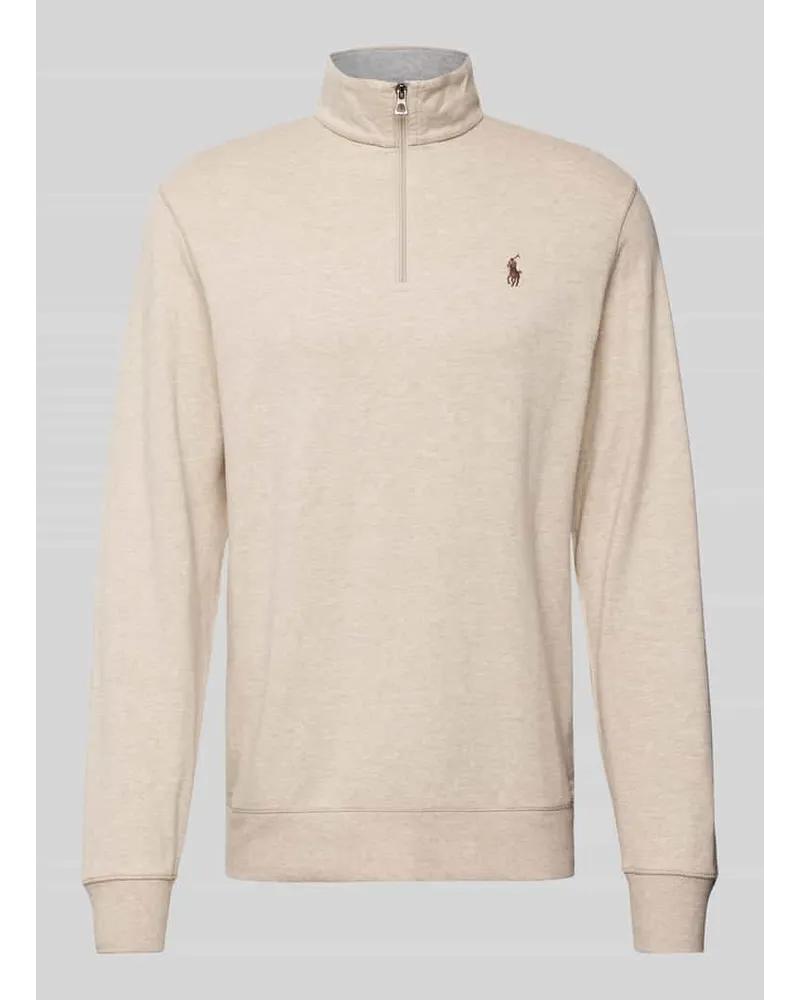 Ralph Lauren Sweatshirt mit Logo-Stitching Offwhite