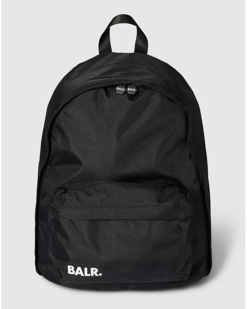 BALR. Rucksack mit Zweiwege-Reißverschluss Black