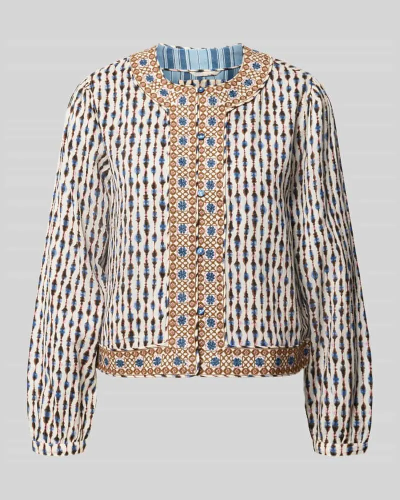 Pepe Jeans Regular Fit Blouson aus reiner Baumwolle Modell 'KIM Hellbraun