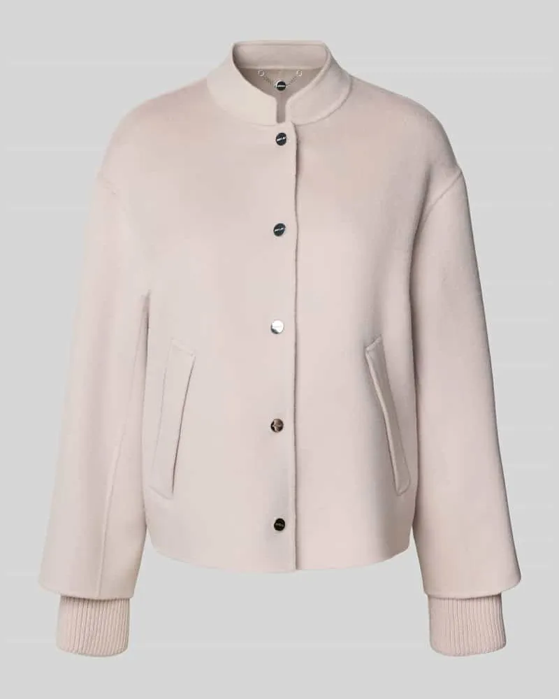 Marc Cain Jacke mit Druckknopfleiste Kitt