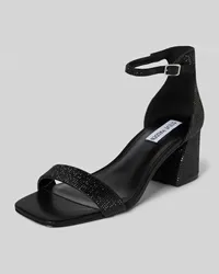 Steve Madden Sandalette mit Ziersteinbesatz Modell 'EPIX-R Black