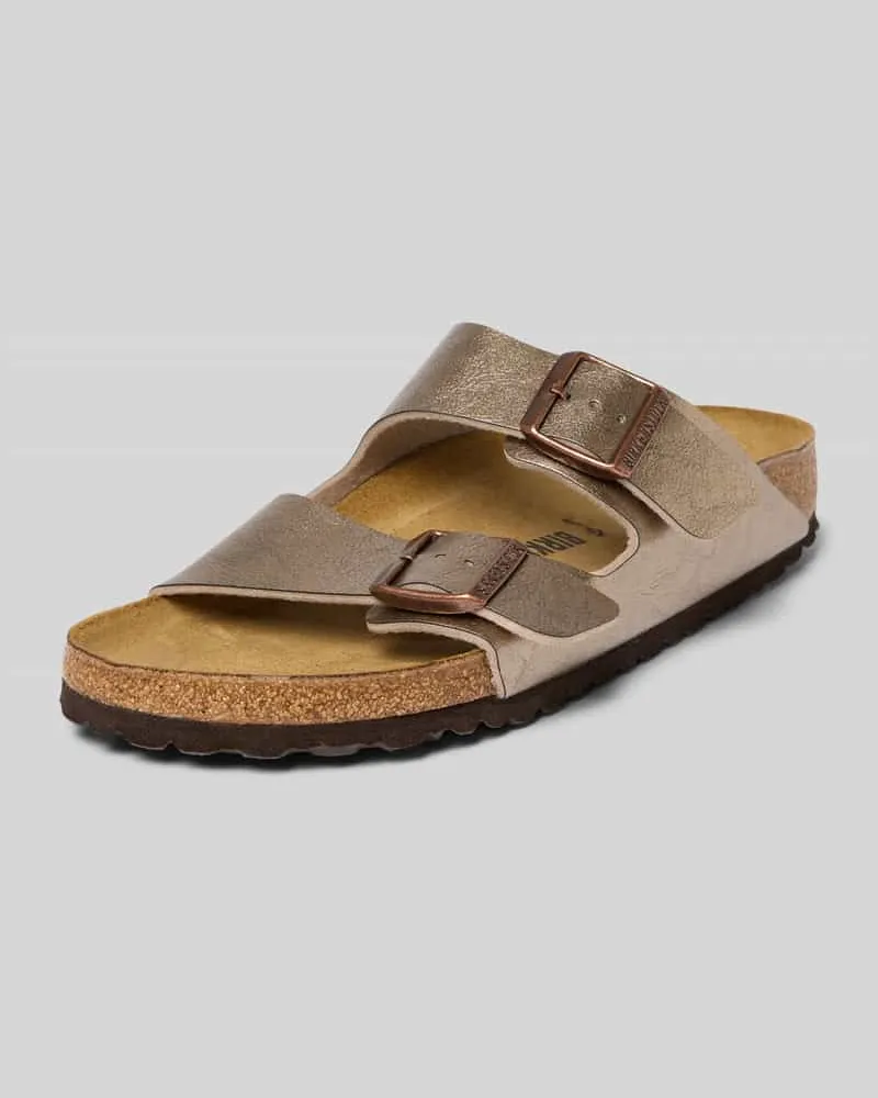 Birkenstock Slipper mit offener Ferse Modell 'Arizona Taupe