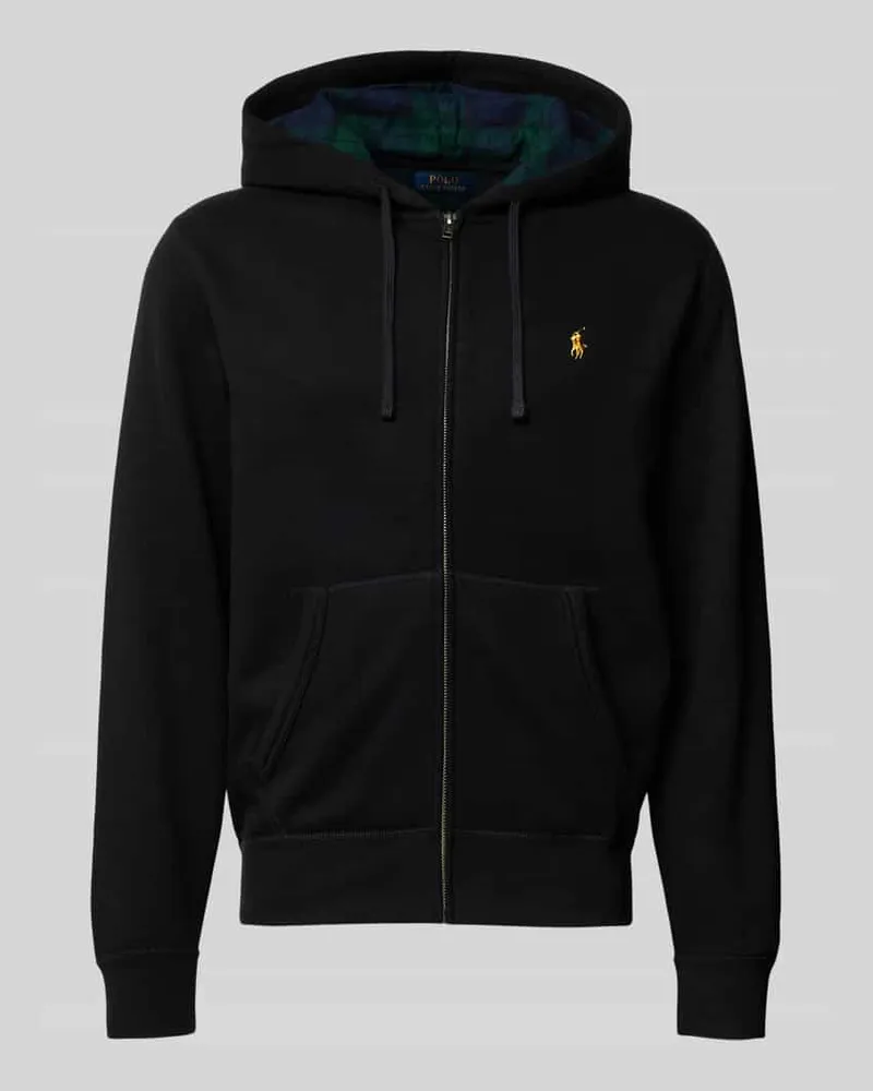 Ralph Lauren Sweatjacke mit Kapuze Black