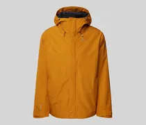 Softshell-Jacke mit Label-Print Modell 'OKERE