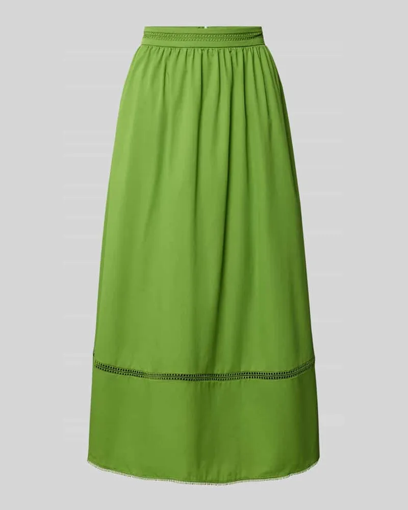 Marc Cain Midirock mit Häkelspitze Grass
