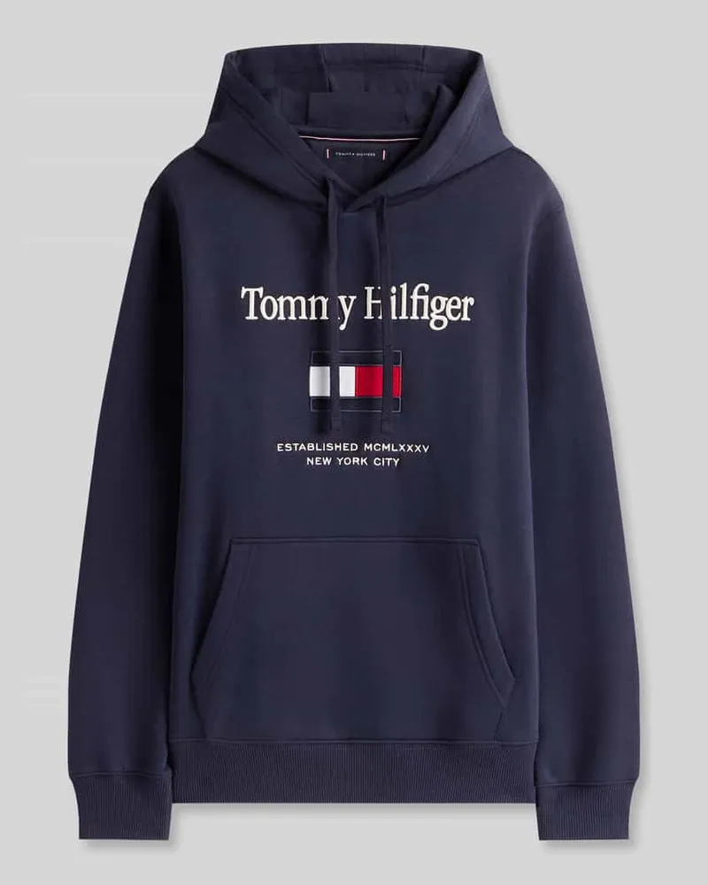 Tommy Hilfiger Regular Fit Hoodie aus Marine