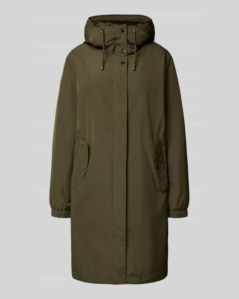 Christian Berg Relaxed Fit Parka mit Kapuze Khaki