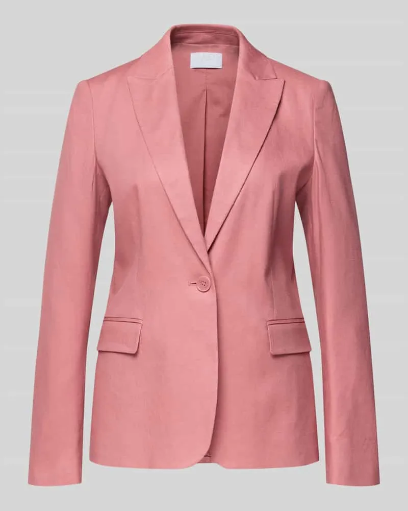 JAKE*S Blazer mit Reverskragen und Pattentaschen Altrosa