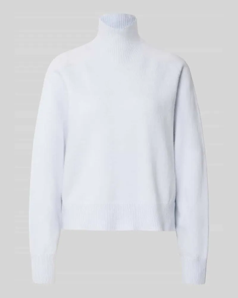 Drykorn Strickpullover mit Stehkragen Modell 'LYZIMA Hellblau