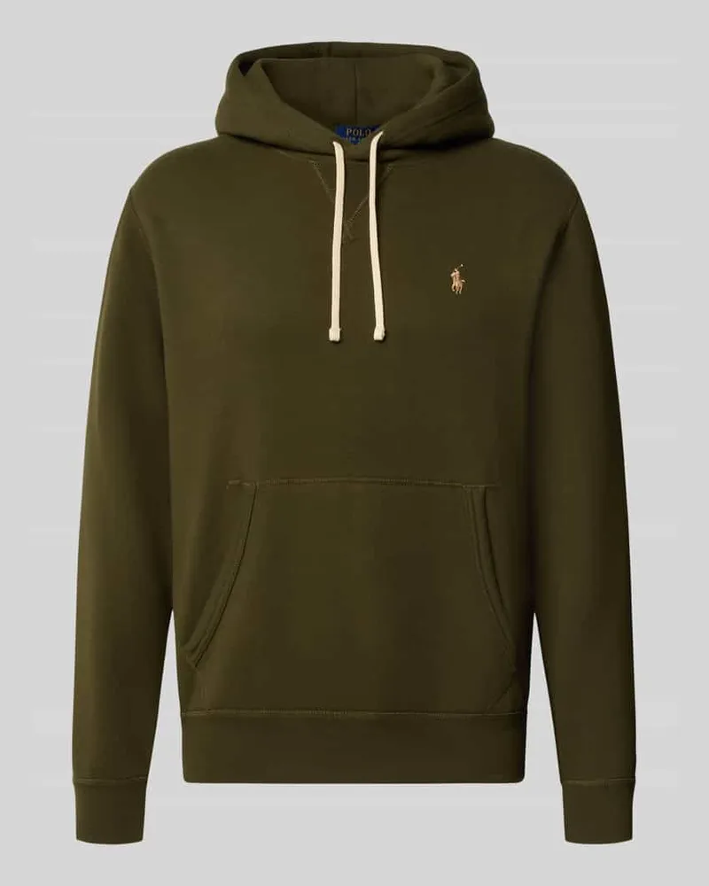 Ralph Lauren Regular Fit Hoodie aus Baumwoll-Mix Oliv