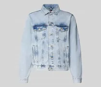 Regular Fit Jeansjacke aus reiner Baumwolle
