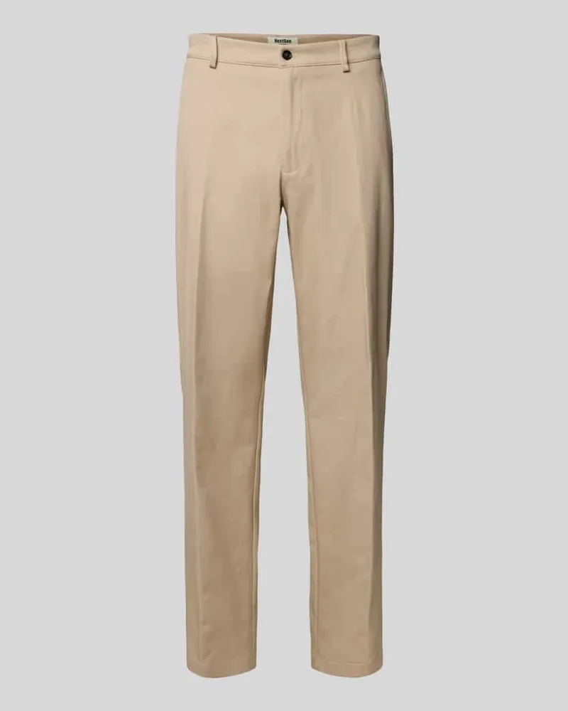 CG Regular Fit Hose mit französischen Eingrifftaschen Modell 'Ole Beige