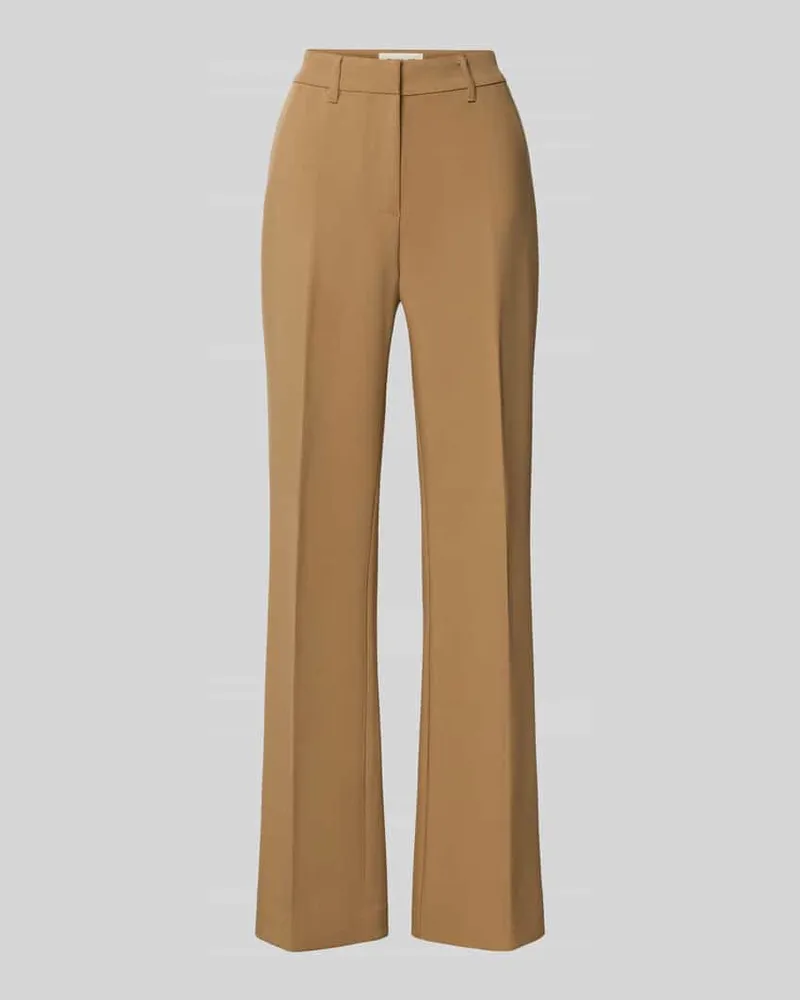 Gant Weite Hose mit Viskose-Anteil Sand