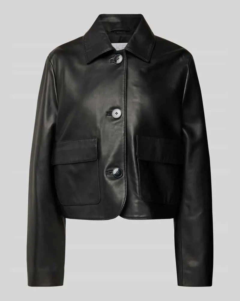 JAKE*S Lederjacke Black
