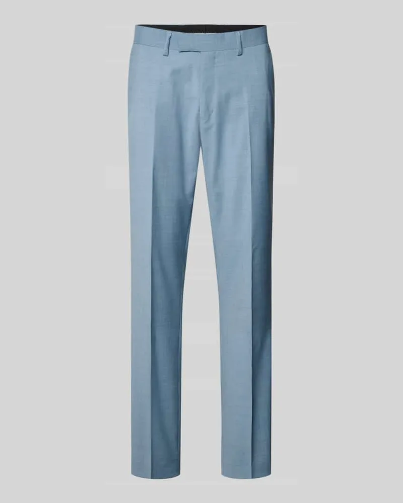 Tiger of Sweden Straight Fit Anzughose mit Woll-Anteil Modell 'Tenuta Hellblau