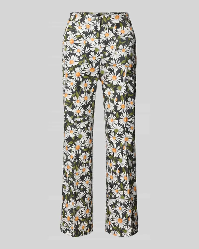 Max Mara Slim Fit Hose mit aufgesetzten Eingrifftaschen Modell 'ARTEN Black