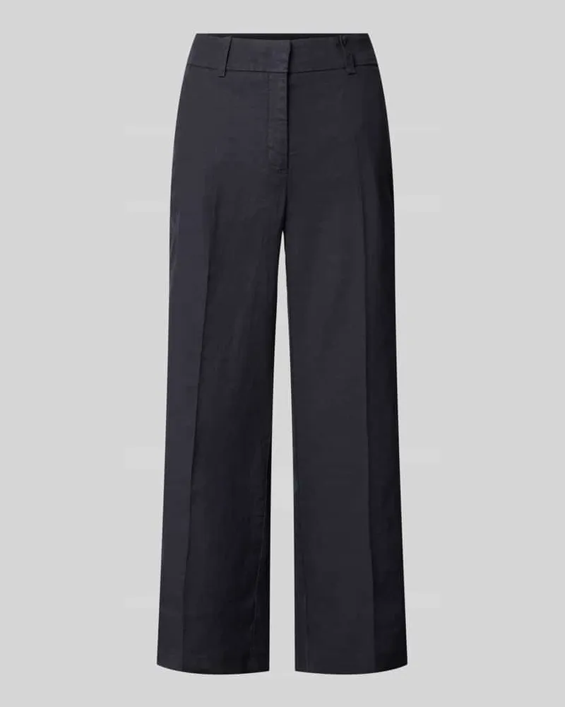 Cambio Chino aus Leinen-Mix mit Bügelfalte Modell 'CALIFORNIA Marine