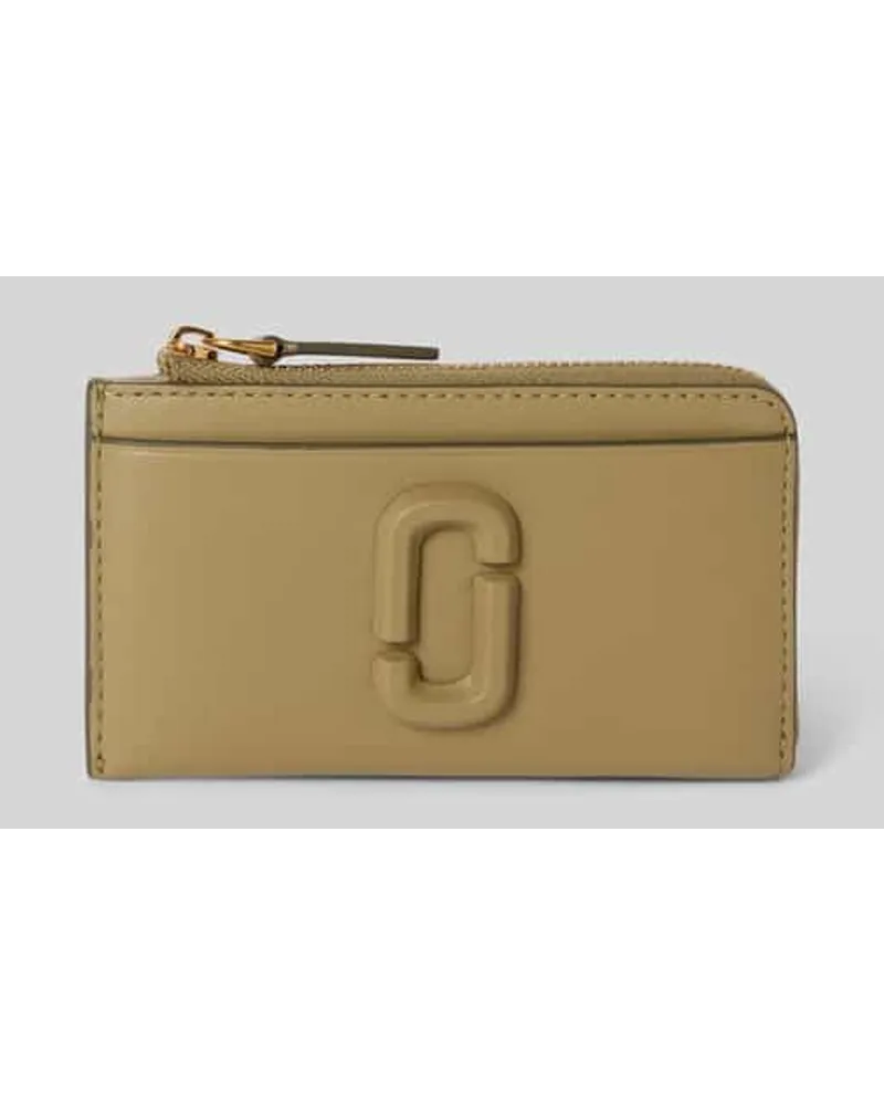 Marc Jacobs Portemonnaie aus echtem Leder Khaki