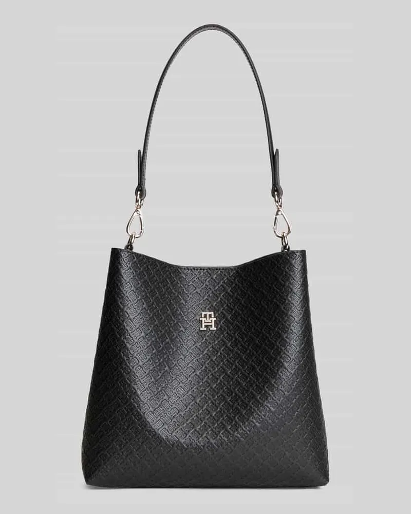Tommy Hilfiger Henkeltasche mit Logo-Detail Black