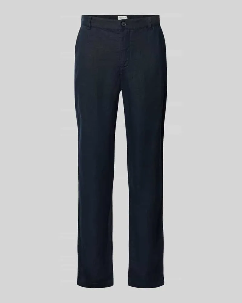 Casual Friday Leinenhose mit Eingrifftaschen Modell 'Pandrup Marine