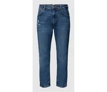 Straight Leg Jeans im Destroyed-Look Modell 'Athen