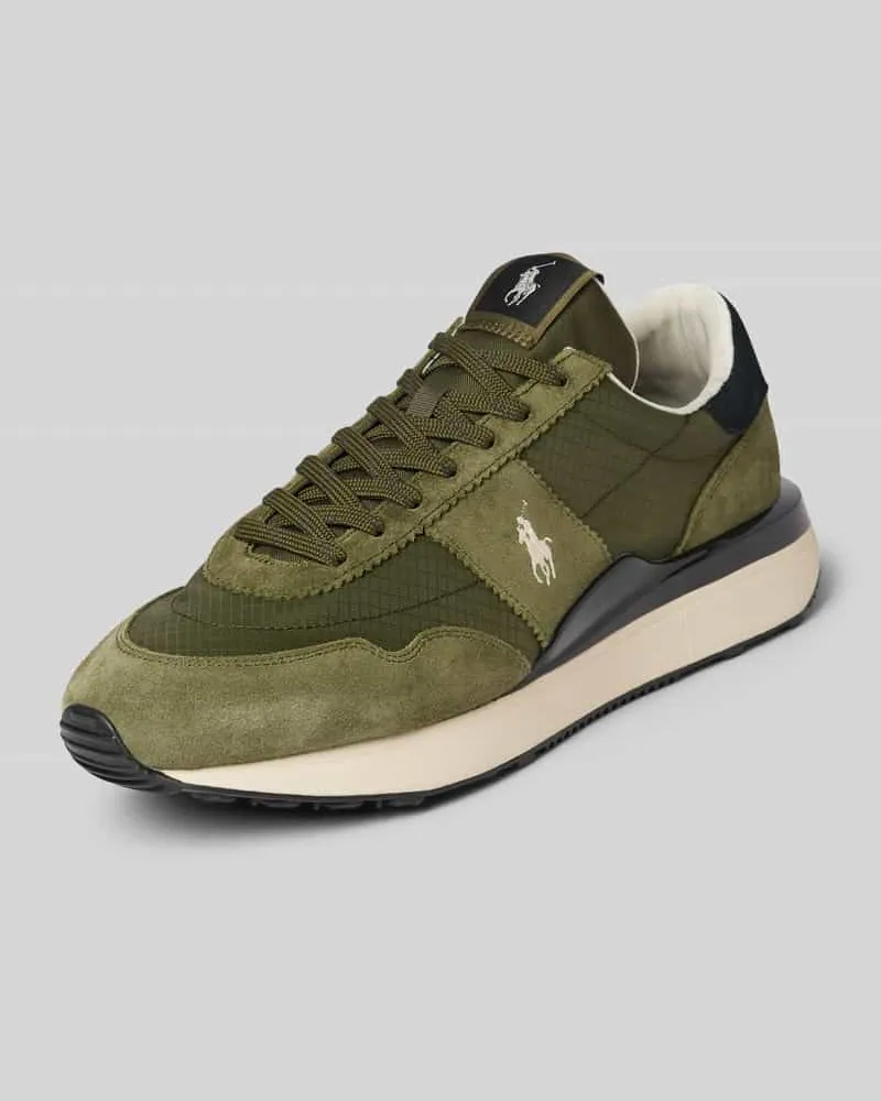 Ralph Lauren Sneaker mit Schnürverschluss Oliv