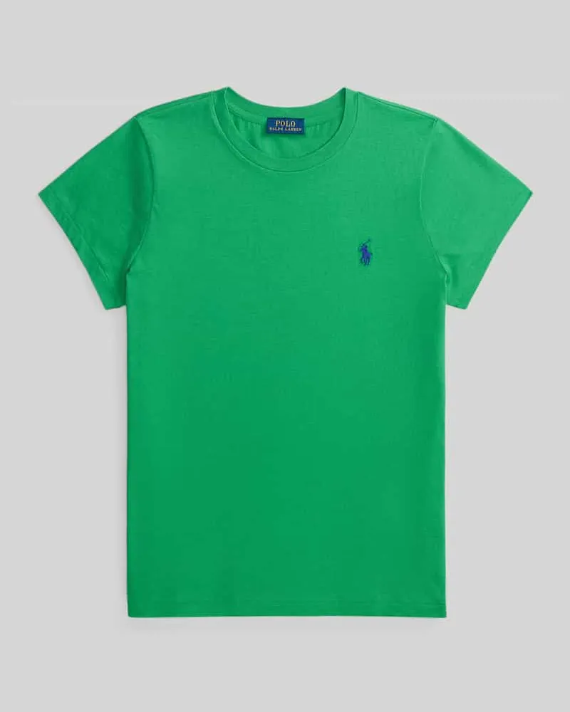 Ralph Lauren T-Shirt mit Label-Stitching Bottle