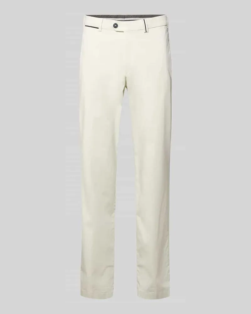 Hiltl Regular Fit Chino mit Eingrifftaschen Modell 'Peaker Ecru