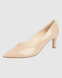 Högl Pumps in Lack-Optik Beige