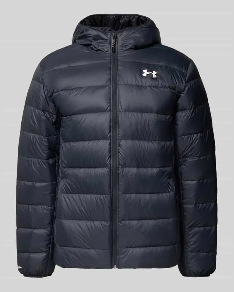 Under Armour Daunenjacke mit Kapuze und Logo Modell 'LEGEND Black