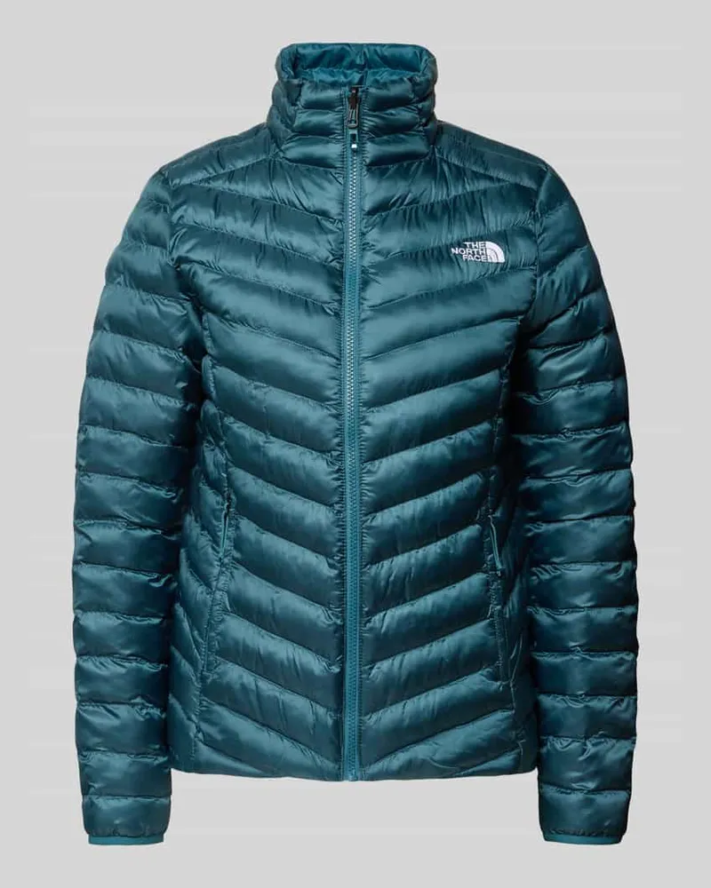The North Face Regular Fit Steppjacke mit Logo-Stitching Modell 'HUILA Blau