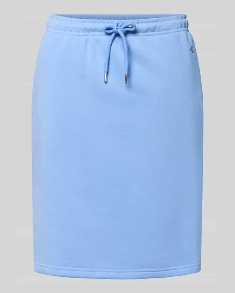 Gant Sweatrock mit Label-Stitching Hellblau