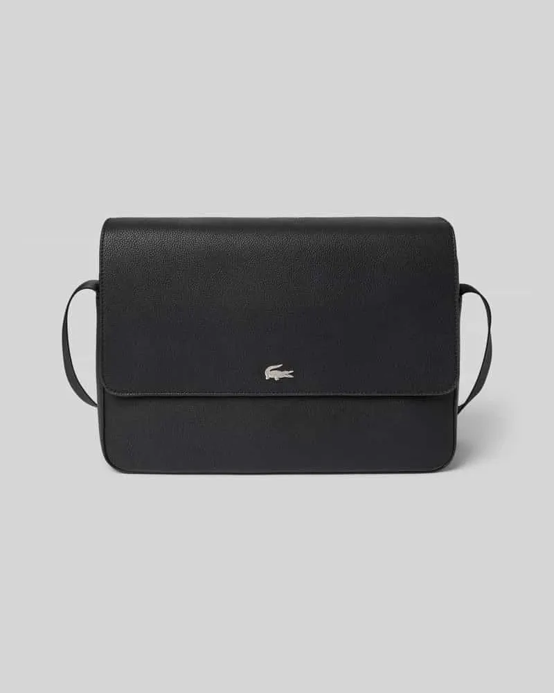 Lacoste Umhängetasche mit Label-Applikation Black