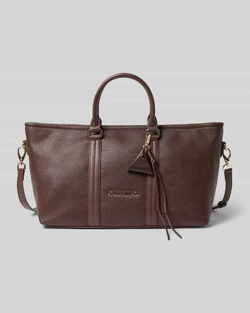 Valentino Bags Shopper mit abnehmbarem Schulterriemen Modell 'MAURY Dunkelbraun