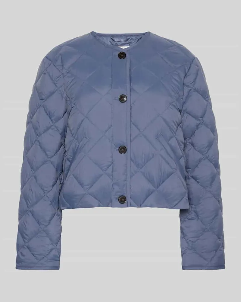 Calvin Klein Regular Fit Steppjacke mit Eingrifftaschen Rauchblau