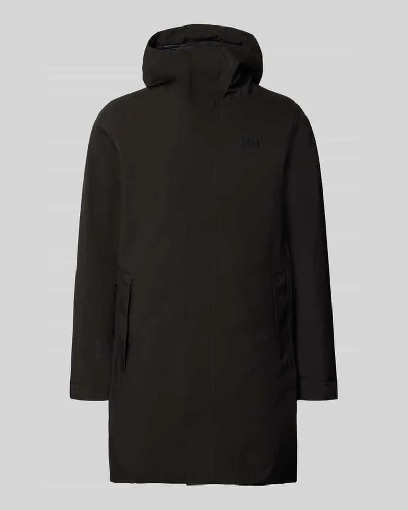 Helly Hansen Regular Fit Mantel mit Kapuze Modell 'Brussel Black