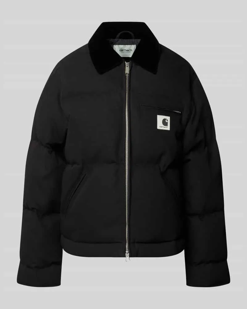 Carhartt WIP Regular Fit Steppjacke aus reiner Baumwolle Modell 'Raymond Black