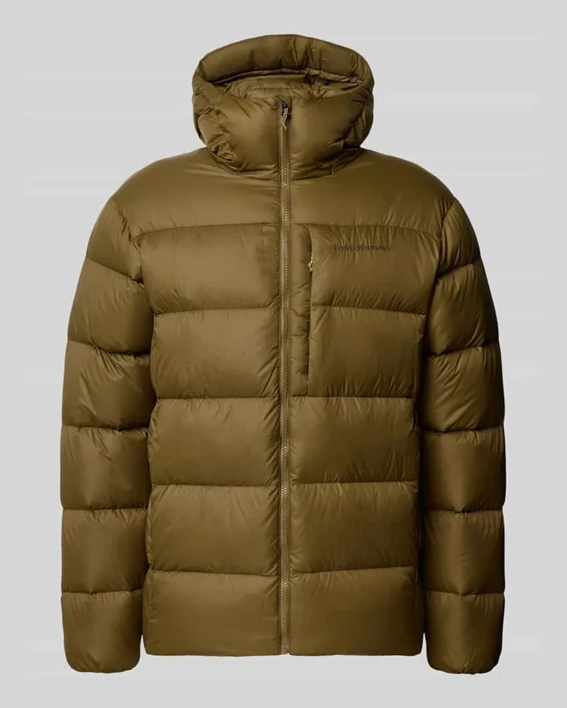 Peak Performance Regular Fit Steppjacke mit Reißverschluss Modell 'Frost Oliv
