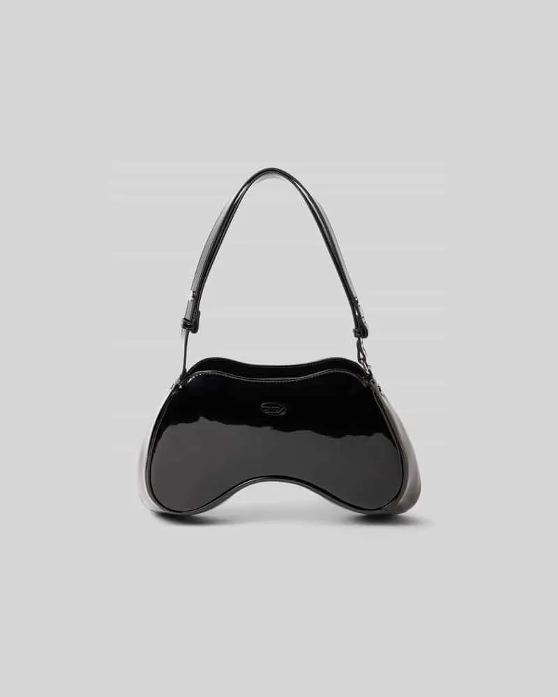 Diesel Shoulder Bag mit Tragehenkel Black