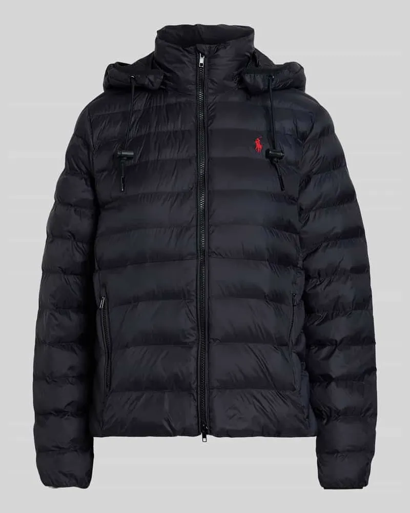 Ralph Lauren Steppjacke mit Kapuze Black