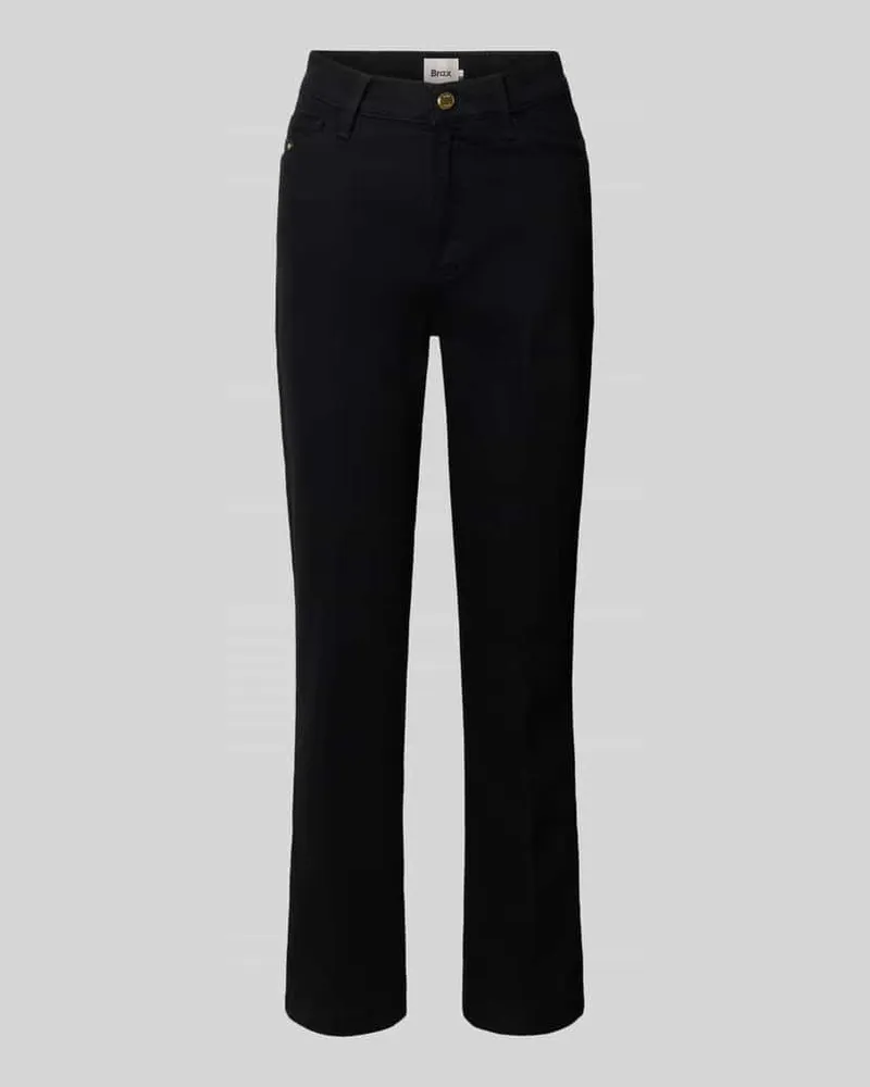 Brax Straight Fit Jeans aus reiner Baumwolle Modell 'STYLE.MAY S Black
