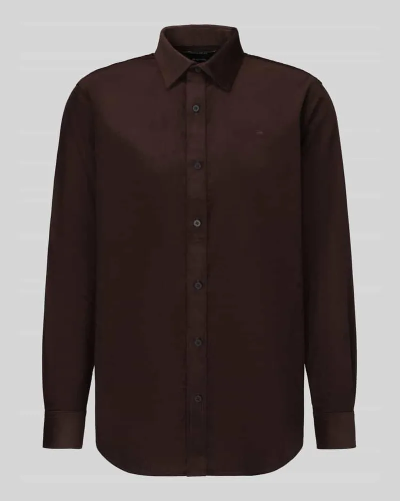 G-STAR RAW Regular Fit Freizeithemd aus reiner Baumwolle Dunkelbraun