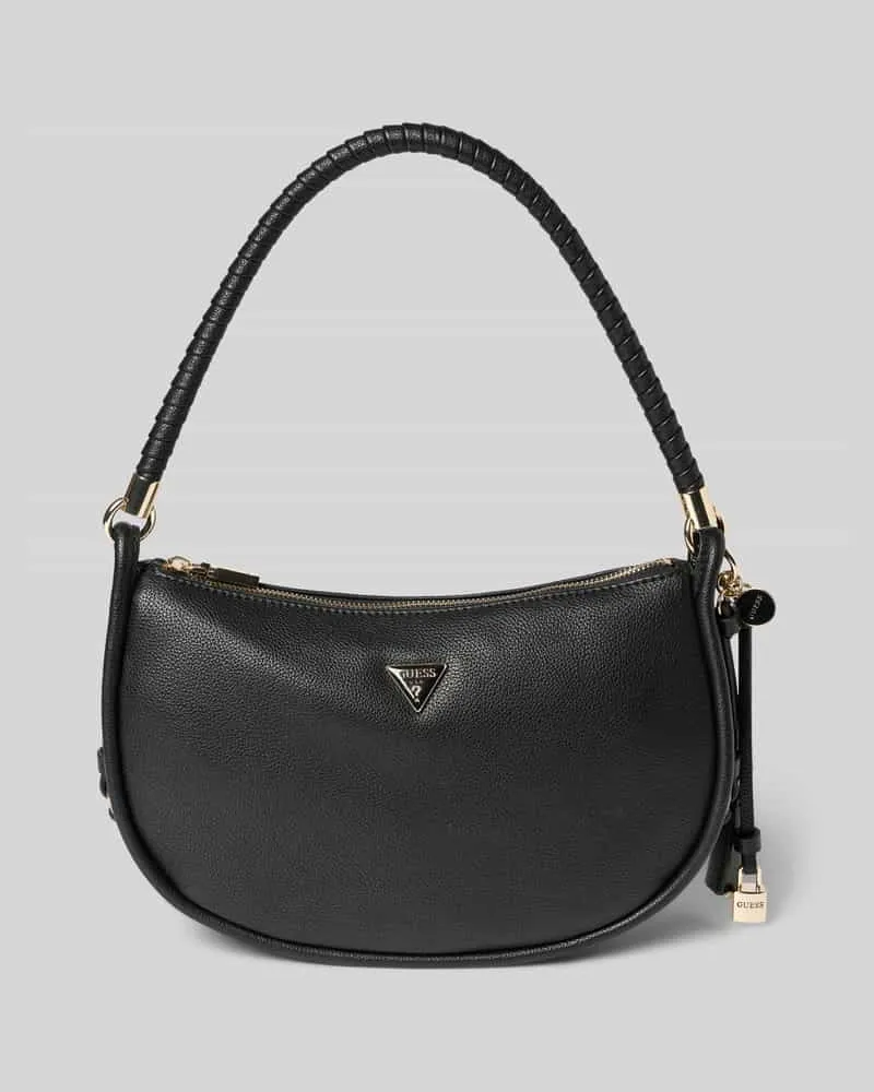 Guess Handtasche mit Label-Applikation Black