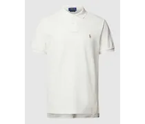 Regular Fit Poloshirt mit unifarbenem Design