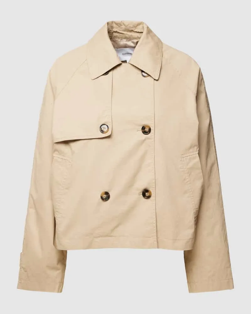 OPUS Trenchcoat mit Umlegekragen Modell 'Halita Beige