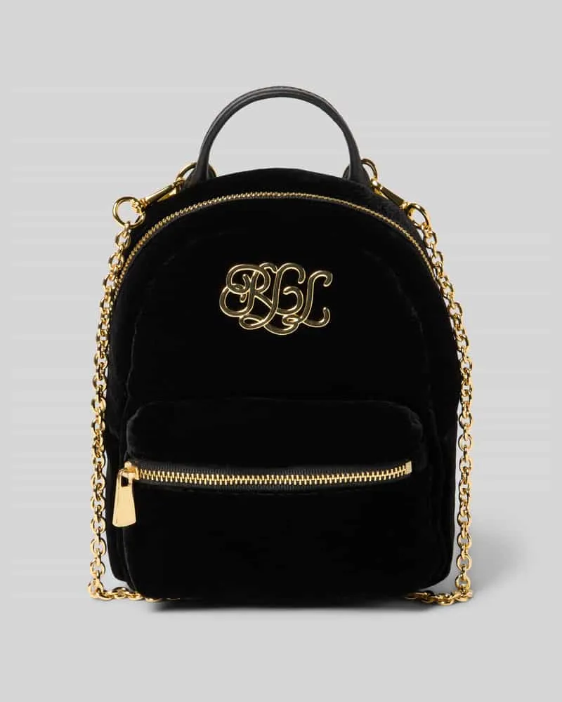 Ralph Lauren Rucksack mit Logo-Applikation Black