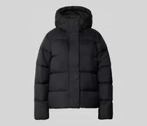 Slim Fit Daunenjacke mit Logo-Applikation