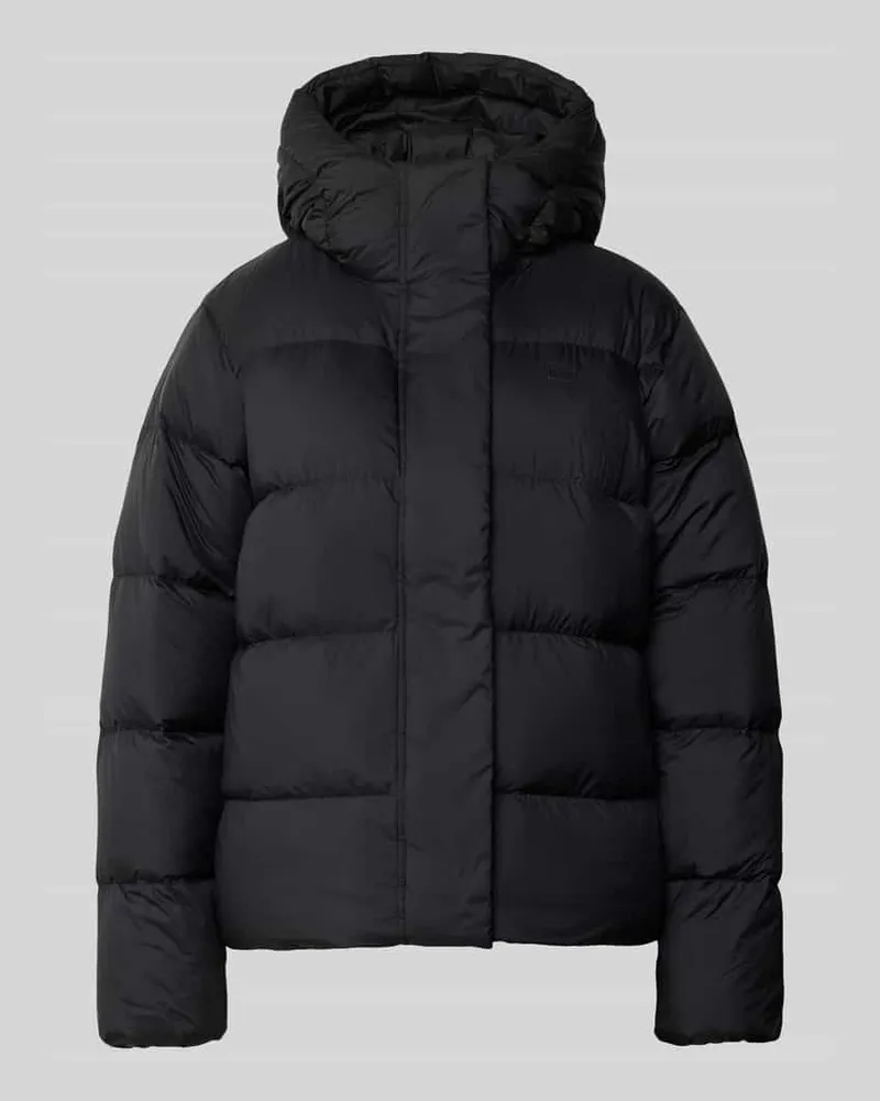 Tommy Hilfiger Slim Fit Daunenjacke mit Logo-Applikation Black