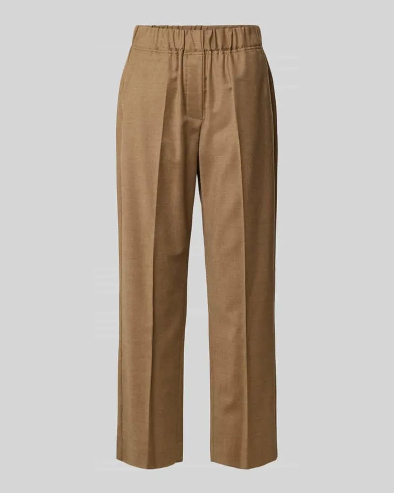 Max Mara Regular Fit Stoffhose aus Schurwoll-Mix Modell 'HATELEY Hazel